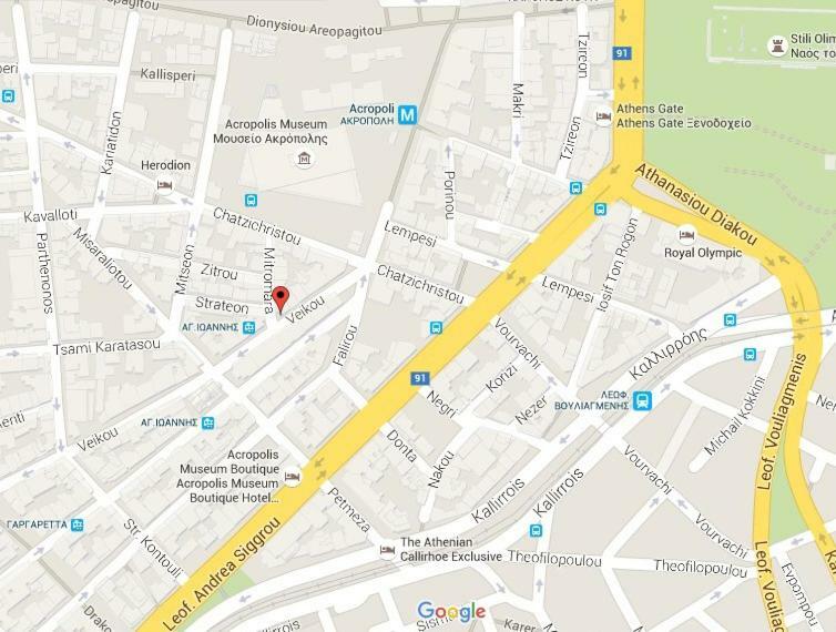 شقة أثينا  في Acropolis Boutique Studio, Koukaki المظهر الخارجي الصورة